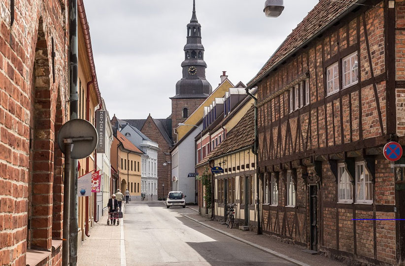 Ystad: Stare miasto